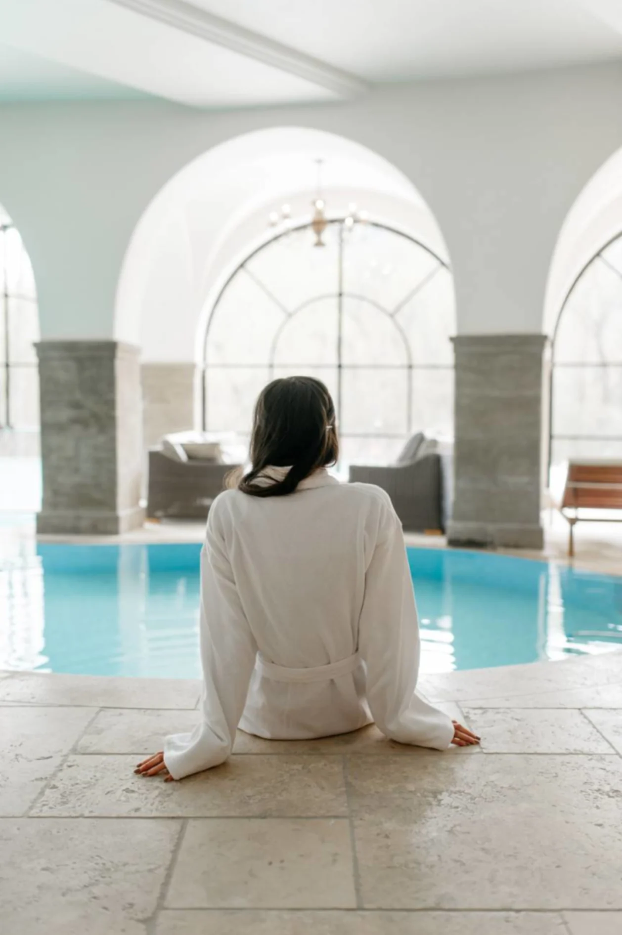 Posthotel woman at spa Wellness Retreat Leavenworth, Washington